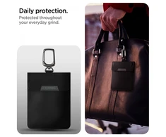 Spigen krepšys KEYLESS RFID SIGNAL BLOCKER juodos spalvos