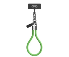Audi universali virvelė telefonui 28cm 8mm žalios spalvos AU-HSL8-R8/D1-GN