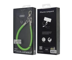 Audi universali virvelė telefonui 28cm 8mm žalios spalvos AU-HSL8-R8/D1-GN