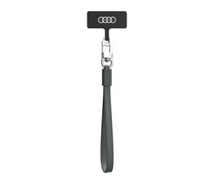 Audi universali virvelė telefonui 28cm 10mm Leather pilkos spalvos AU-HSLSL-GT/D1-GY