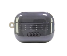 Apple AirPods Pro 2 Audi IML Geometric Pattern Cover (AU-IMLAPP2-A6/D3-GY) dėklas ausinėms pilkos spalvos