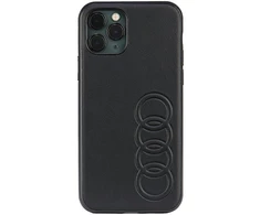 Dėklas Apple iPhone 11 Pro Audi Synthetic odinis (AU-TPUPCIP11-TT/D1-BK) juodos spalvos