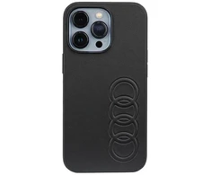 Apple iPhone 13 Pro Audi Synthetic odinis dėklas (AU-TPUPCIP13P-TT/D1-BK) juodos spalvos