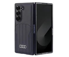 Samsung Galaxy Z Fold6 Audi Synthetic Leather (AU-TPUPCMFold6-Q5/D1-BK) dėklas telefonui juodos spalvos