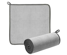 Baseus Easy life automobilių plovimo rankšluostis 40x40 cm 2 vnt, pilkos spalvos