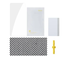 Baseus 2x viso ekrano apsauginė plėvelė 0,15 mm, skirta Xiaomi Redmi K40 / K40 Pro / Poco F3 skaidrus (SGMIK40-02)