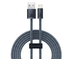 Baseus Dynamic Series kabelis USB - Lightning 2.4A 2m pilkas