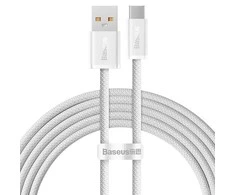 Baseus Dynamic Series USB – USB-C kabelis 100W 2m - Baltas