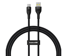 Baseus Flash 2 USB-A / USB-C kabelis 100W 1 m – juodos spalvos