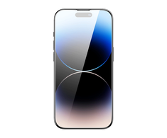 Baseus Full Screen Tempered Glass for iPhone 14 Pro Max with Speaker Cover 0.3mm + Mounting Frame - OUTLET