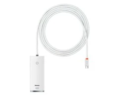 Baseus Lite serijos šakotuvas 4 viename USB-C 4x USB 3.0 + USB-C, 2 m (Fehér)