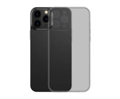 Baseus matinio stiklo dėklas, skirtas iPhone 13 PRO (juodas) + grūdintas stiklas