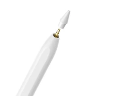 Aktyvus rašiklis Baseus Smooth Writing Series su belaidžiu įkrovimu, žaibiškas (baltas)