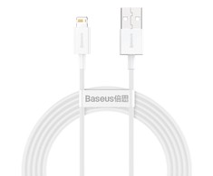 Kabelis  CABLE LIGHTNING TO USB 2M/Baltas CALYS-C02 BASEUS