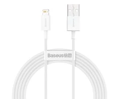 Kabelis  CABLE LIGHTNING TO USB 2M/Baltas CALYS-C02 BASEUS