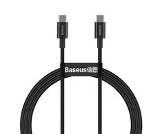 Baseus Superior serijos USB-C - USB-C kabelis 100W 1m juodas