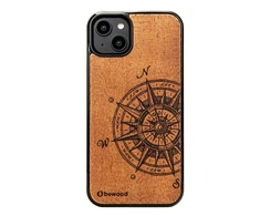 Dėklas Bewood Traveler Merbau wooden Apple iPhone 15 Plus