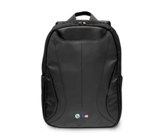 Kuprinė BMW BMBP15SPCTFK 16″ juodos spalvos Carbon&Leather Tricolor