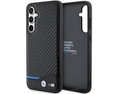 Samsung Galaxy S23 FE BMW odinis dėklas Carbon (BMHCS23FE22NBCK) juodos spalvos