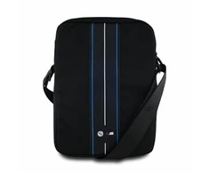 Krepšys BMW BMTB8COMPVSKL planšetiniam kompiuteriui 8" juodos spalvos Nylon Mėlyna Stripe