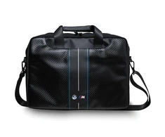 Nešiojamo kompiuterio krepšys 15" BMW Carbon Mėlyna Stripes (BMCB15COMSCAKL) juodos spalvos