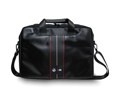 Nešiojamo kompiuterio krepšys 15" BMW Carbon Raudona Stripes (BMCB15COMSCAKR) juodos spalvos