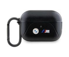 BMW BMAP222PVTK AirPods Pro 2 (2022/2023) dėklas juodos spalvos Curved Line