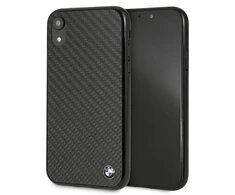 Dėklas BMW Siganture Carbon iPhone Xr Case - Juodas