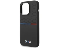 Dėklas BMW BMHCP15X22SMPK Apple iPhone 15 Pro Max 6.7″ juodos spalvos Silicone Pattern