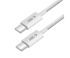 Cable Tech-Protect Ultraboost Lite USB-C PD60W/3A 100 cm - pilka