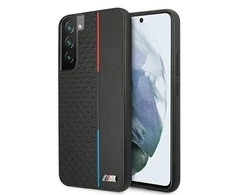 Samsung Galaxy S22 Plus BMW dėklas M Collection Triangles (BMHCS22MTRTBK) juodos spalvos