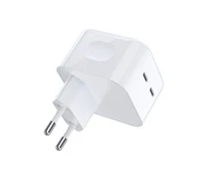 Kroviklis CHOETECH 2x USB Type-C, 35W, PD3.0, Qc3.0