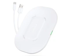 Belaidis įkroviklis CHOETECH, 15W, baltas