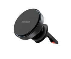 Automobilinis laikiklis-įkroviklis Choetech T205-F MagSafe 15W juodas