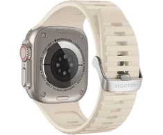 Decoded Dekoduotas itin traukos dirželis Apple Watch 42/44/45/49 mm – baltas