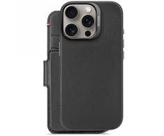 Decoded Leather Detachable Wallet MagSafe with Wallet Apple iPhone 16 Pro - dėklas telefonui juodos spalvos