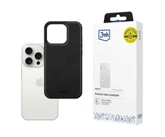 Dėklas 3mk apsauginis dangtelis HARDY Apple Silky Leather MagCase, skirtas Apple iPhone 15 Pro Max
