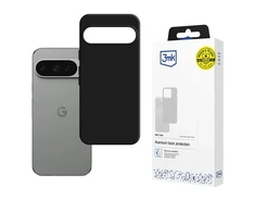 3Mk apsauginis 3mk matinis dėklas, skirtas „Google Pixel 10“ / „Google Pixel 10 Pro“ – matinis juodas