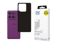 3Mk apsauginis 3mk matinis dėklas Motorola Edge 60 Pro - matinis juodas