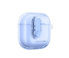 „AmazingThing“ minimalaus dizaino dėklas, skirtas „AirPods 4“ ausinėms – ultramarino spalvos