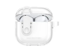 AmazingThing Minimal dėklas skirtas AirPods 4 – skaidrus