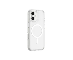 AmazingThing Titan Pro Mag dėklas su Magnetic Ring skirtas Apple iPhone 16 - skaidrus
