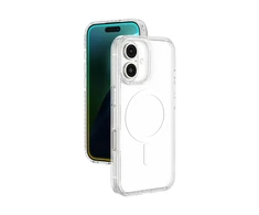 AmazingThing Titan Pro Mag dėklas su Magnetic Ring skirtas Apple iPhone 16 - skaidrus