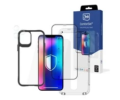 Dėklas Apple iPhone 12 – 3mk Comfort Set 4 viename