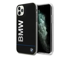 Apple iPhone 11 Pro BMW dėklas Signature Printed Logo (BMHCN58PCUBBK) juodos spalvos