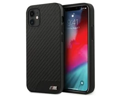 Dėklas BMW Case BMHCP12SCABBK skirtas Apple iPhone 12 mini 5,4", skaidrus