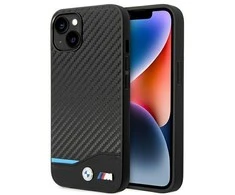 Apple iPhone 14 Plus BMW odinis dėklas Carbon (BMHCP14M22NBCK) juodos spalvos