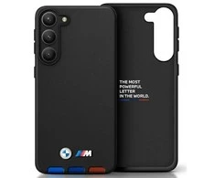 Dėklas BMW BMHCSA5422 PTDK A54 juodos spalvos Leather Stamp Tricolor