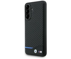 Dėklas BMW M Carbon skirtas Samsung Galaxy A56 juodos spalvos