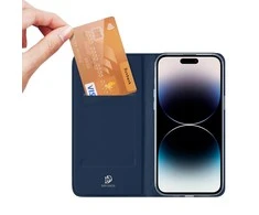 Dėklas Dux Ducis Skin Pro Apple iPhone 15 Pro Max tamsiai mėlynas